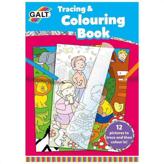 Galt Trace And Colour Book